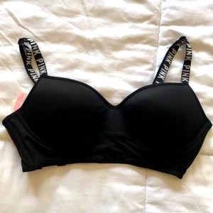 Victoria Secret PINK logo cage bralette